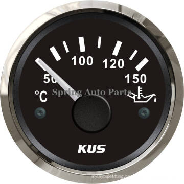 2" 52mm Waterproof Oil Temp Gauge Meter Cpyr-50-150 for Truck Car Boat Yacht